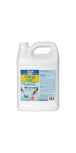 conditioner chlorine dechlorinator coat treatment for fish remover gallons koi scales skin tissue li