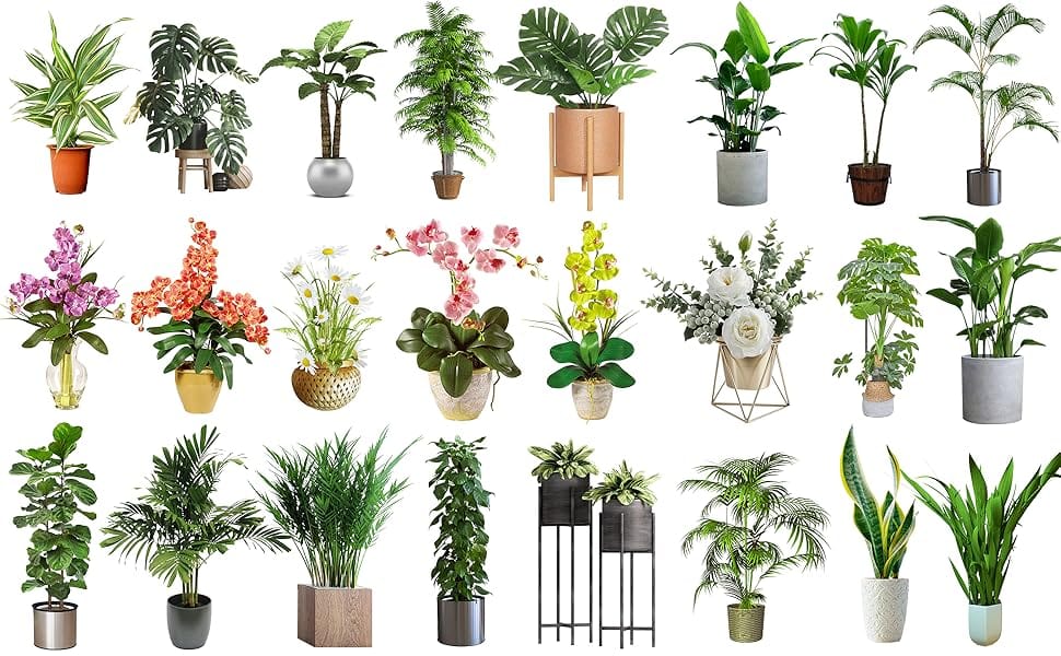 Grow Light with Stand Grow Lights for Indoor Plants with Red Blue Spectrum 10 Dimmable Brightness