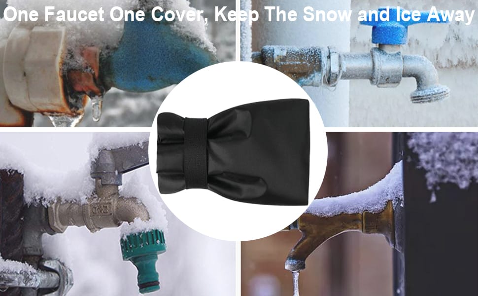 outdoor spigot covers for winter freeze protection