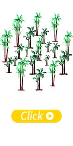 30PCS model palm tree