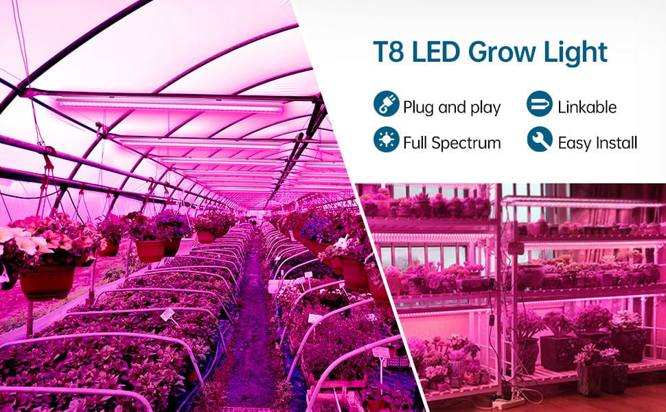 T8 led grow light