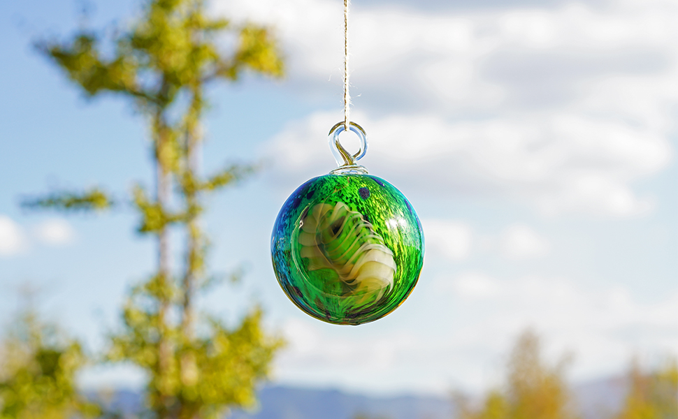 Glass garden Ball