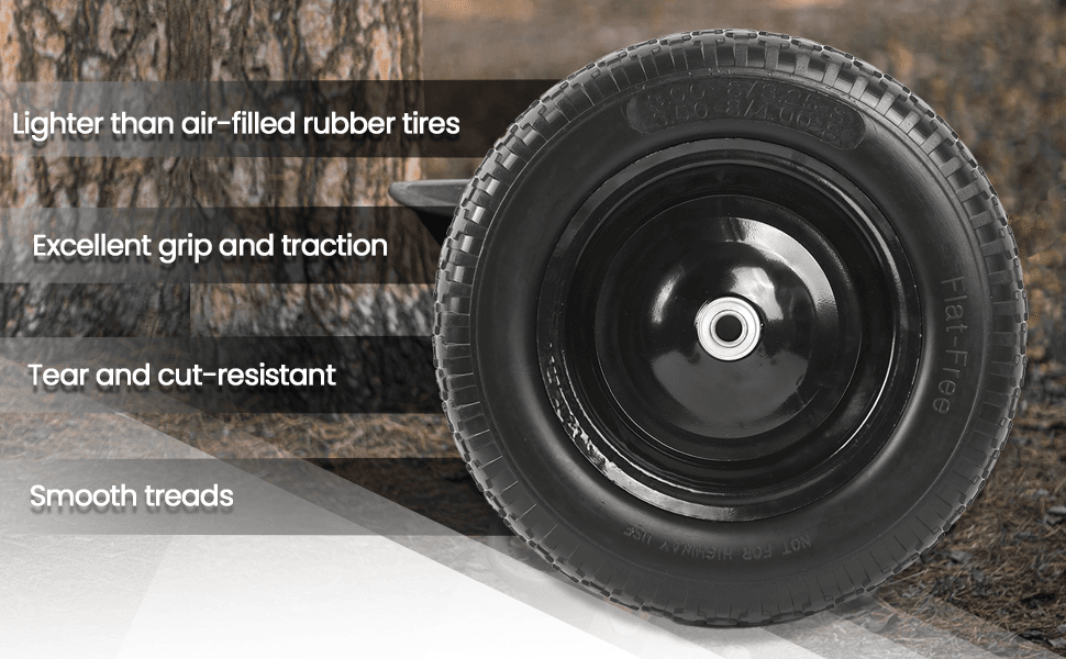 Flat Free Tire Features