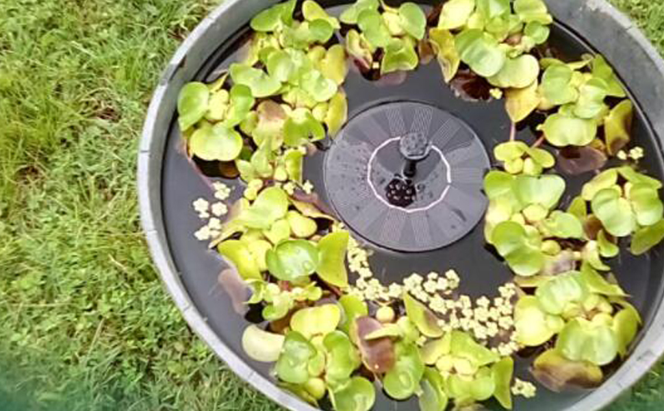 solar fountain