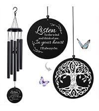 SYMPATHY WIND CHIMES BLACK