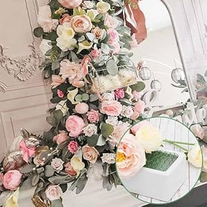 floral chicken wire